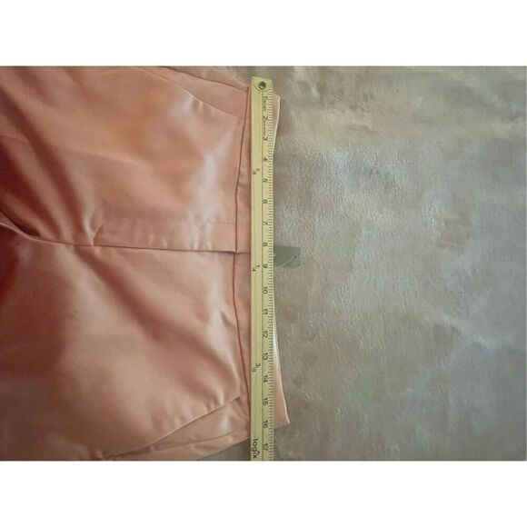 NWT JCrew Kate Straight Leg Satin Dress Pants Peach Pink 8T - Picture 14 of 16